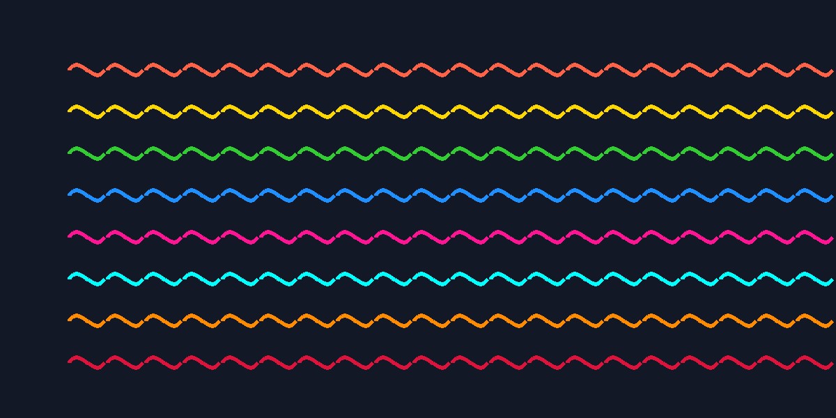 Color palette options